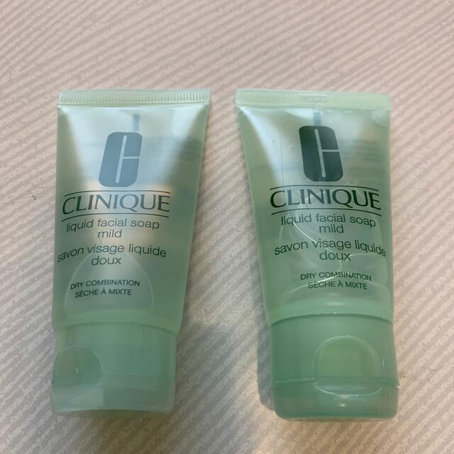 CLINIQUE(クリニーク)のhana ☆様専用　クリニーク　リキッドフェイシャルソープマイルド30ml×2 コスメ/美容のスキンケア/基礎化粧品(洗顔料)の商品写真