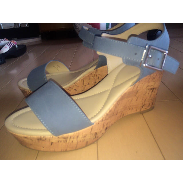 サンダル コルク 夏 激安 可愛い レディースの靴/シューズ(サンダル)の商品写真