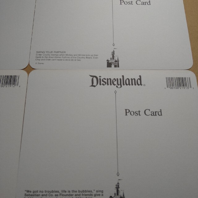 Disney(ディズニー)のディズニー　ポストカード エンタメ/ホビーの声優グッズ(写真/ポストカード)の商品写真