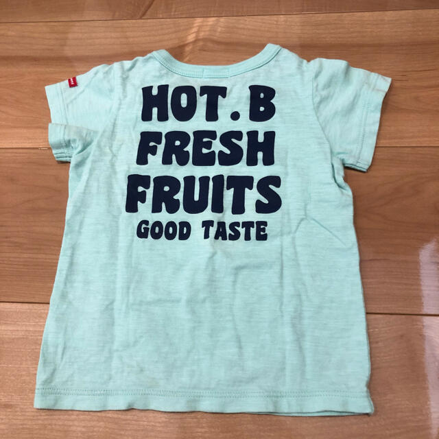 HOT BISCUITS(ホットビスケッツ)のミキハウス　80サイズ　Tシャツ キッズ/ベビー/マタニティのベビー服(~85cm)(Ｔシャツ)の商品写真