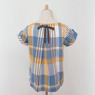 バーバリーブルーレーベル(BURBERRY BLUE LABEL)の【いちごみるく様専用】BURBERRY バーバリー チェック カットソー(Tシャツ(半袖/袖なし))