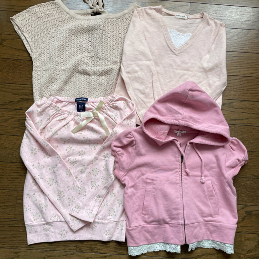 GAP Kids(ギャップキッズ)の女の子まとめ売り110cm ☆Gap、Zara  9点 キッズ/ベビー/マタニティのキッズ服女の子用(90cm~)(Tシャツ/カットソー)の商品写真