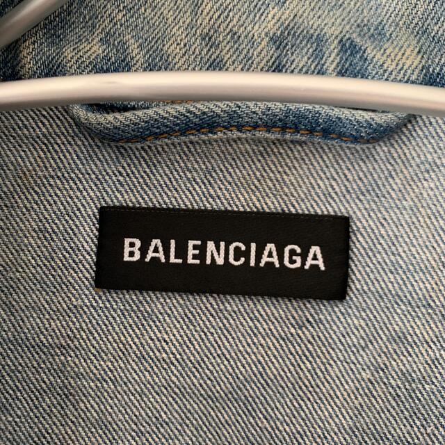 Balenciaga(バレンシアガ)のバレンシアガ　落書きデニムジャケット メンズのジャケット/アウター(Gジャン/デニムジャケット)の商品写真