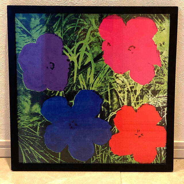 Andy Warhol - ANDY WARHOL アンディ・ウォーホル Flower 額入りアート 