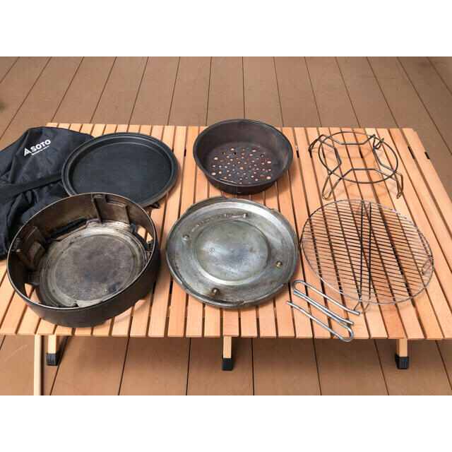 ソト(SOTO) デュアルグリル ST-930 と 五徳 【ふるさと割】 7740円