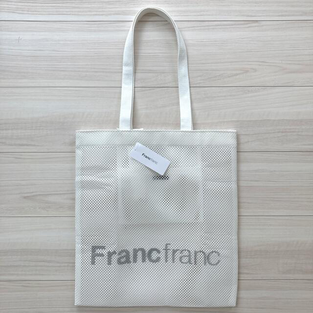 Francfranc(フランフラン)のFrancfranc  ロゴトートバック メッシュ レディースのバッグ(トートバッグ)の商品写真