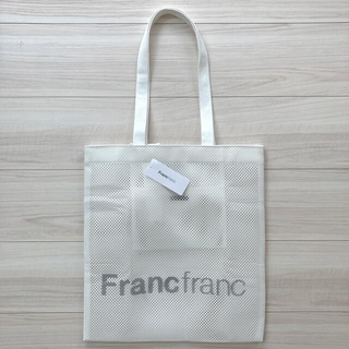 フランフラン(Francfranc)のFrancfranc  ロゴトートバック メッシュ(トートバッグ)