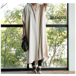 アンティカ(antiqua)のantiqua  skipper  one-piece(ロングワンピース/マキシワンピース)