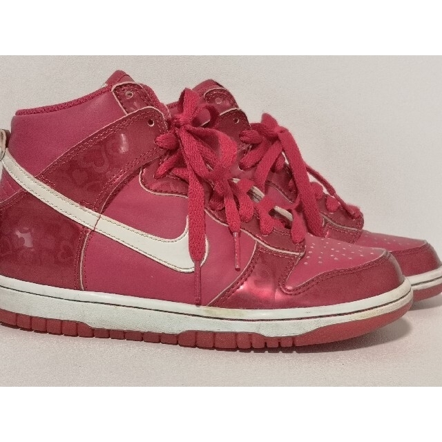 中古付属品美 23cm NIKE DUNK HI GS バレンタイン - morahiking.com