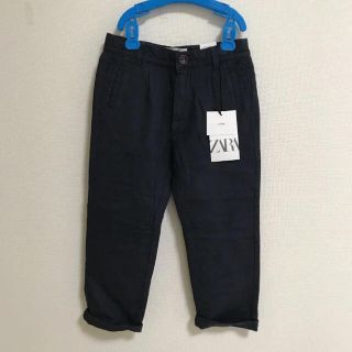 ザラキッズ(ZARA KIDS)の新品タグ付き ZARA KIDS リネンパンツ(パンツ/スパッツ)