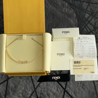 フェンディ(FENDI)のFENDI ネックレス　モンスター　ゴールド(ネックレス)