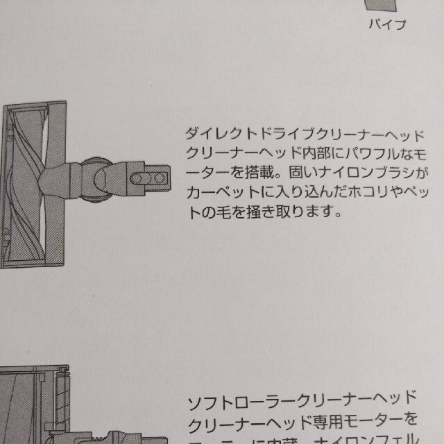 Dyson(ダイソン)のdyson新品ヘッド スマホ/家電/カメラの生活家電(掃除機)の商品写真