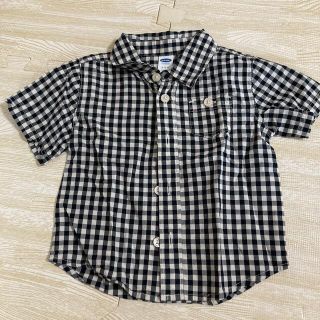 オールドネイビー(Old Navy)のOLD NAVY ギンガムチェック　シャツ　75(シャツ/カットソー)