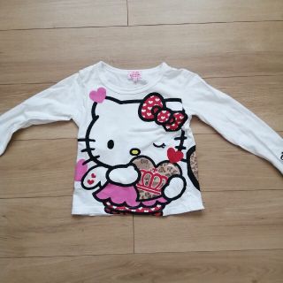 ベビードール(BABYDOLL)のBABYDOLLHELLO KITTYロングＴシャツ(Tシャツ/カットソー)