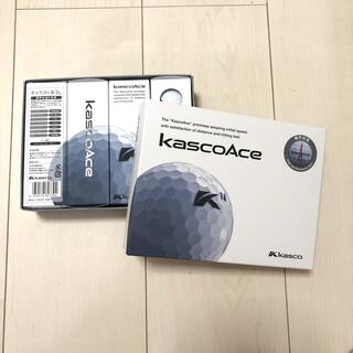 キャスコ(Kasco)のキャスコ　キャスコエース　ゴルフボール　1ダース　12個入り　kasco ace(ゴルフ)