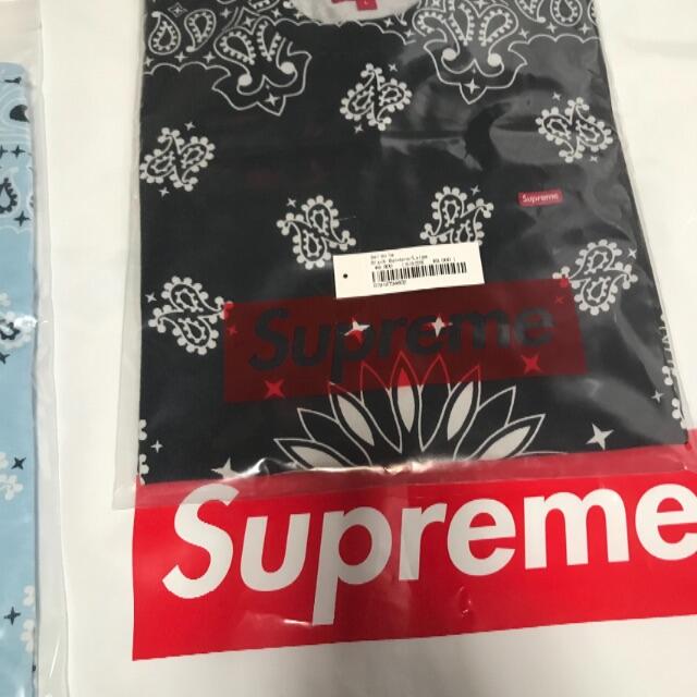 supreme small box バンダナ L