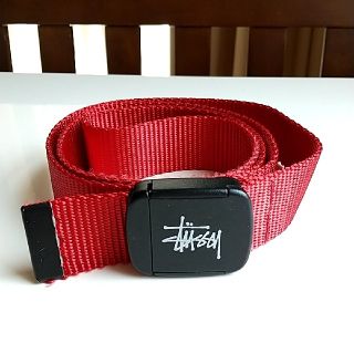 ステューシー(STUSSY)のSTUSSY　ベルト　赤(ベルト)