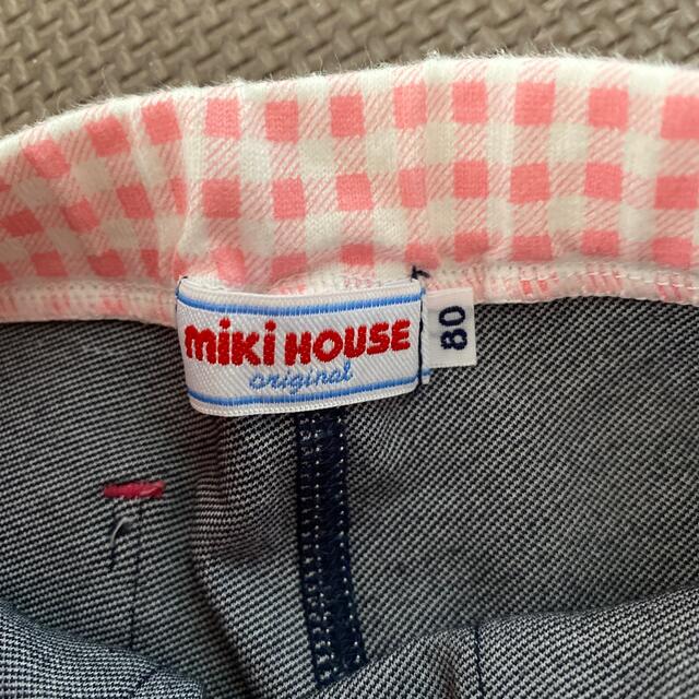 mikihouse(ミキハウス)の【80センチ】【miki house】ハーフパンツ キッズ/ベビー/マタニティのベビー服(~85cm)(パンツ)の商品写真