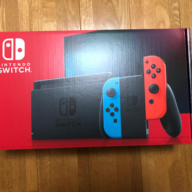 【新品未開封】任天堂Switch 本体 ネオンブルー/ネオンレッド