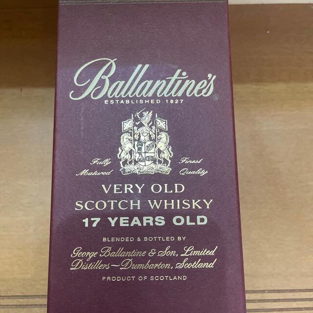 陽様専用☆Ballantines 17 Years OLD スコッチウィスキー 食品/飲料/酒の酒(ウイスキー)の商品写真