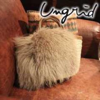 アングリッド(Ungrid)のungrid チベットラムファーかごバッグ(トートバッグ)