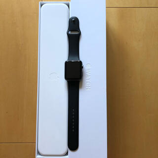 アップルウォッチ(Apple Watch)のApple watch SPORT(初代)42mm【7/20日まで】(その他)
