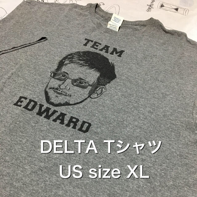 DELTA(デルタ)の【レア】US古着 XL ビッグサイズ DELTA Tシャツ メンズのトップス(Tシャツ/カットソー(半袖/袖なし))の商品写真