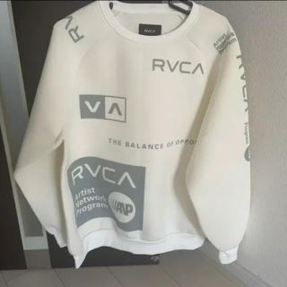 ルーカ(RVCA)のRVCA 未使用新品　白(スウェット)