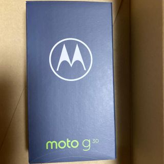 モトローラ(Motorola)の新品未開封　moto g30(スマートフォン本体)