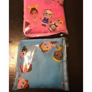 フジヤ(不二家)の新品未開封　フジヤ　ペコちゃん　マイバッグ　2個セット(キャラクターグッズ)