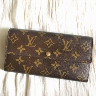 ルイヴィトン(LOUIS VUITTON)の【美品】ルイヴィトン　長財布(財布)