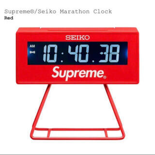 シュプリーム(Supreme)のSupreme Seiko Marathon Clock シュプリーム セイコー(置時計)