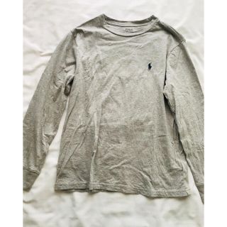 ポロラルフローレン(POLO RALPH LAUREN)のラルフローレン　グレーロングTシャツ(Tシャツ/カットソー)