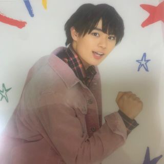 ジャニーズジュニア(ジャニーズJr.)のなにわ男子 大西流星 クリアファイル(アイドルグッズ)