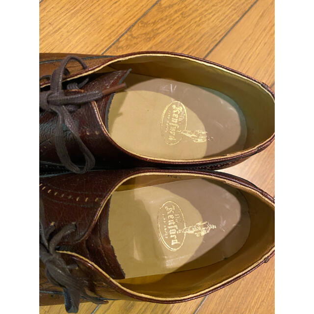 REGAL(リーガル)のken ford ビジネスシューズ　ウイングチップ　ブラウン　リーガル好きに メンズの靴/シューズ(ドレス/ビジネス)の商品写真
