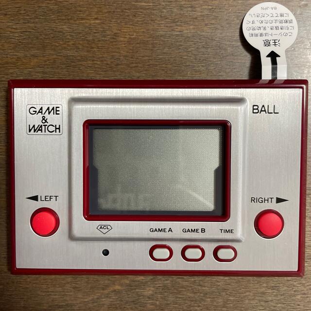 任天堂(ニンテンドウ)のクラブニンテンドー　GAME&WATCH BALL エンタメ/ホビーのゲームソフト/ゲーム機本体(携帯用ゲーム機本体)の商品写真