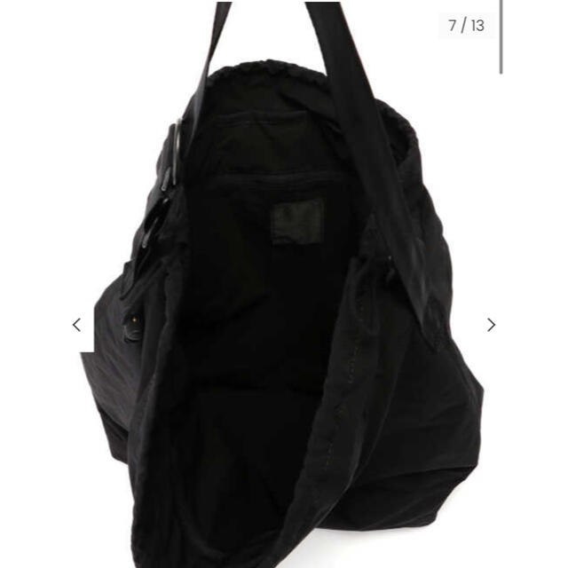 ATTACHIMENT(アタッチメント)のATTACHMENT CRAMSHELL DRAWSTRING TOTEBAG メンズのバッグ(トートバッグ)の商品写真