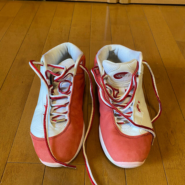 And1 - AND1 タイチミッド レッド×ホワイトの通販 by kensaku's And1 - AND1 タイチミッド レッド×ホワイトの通販 by kensaku's