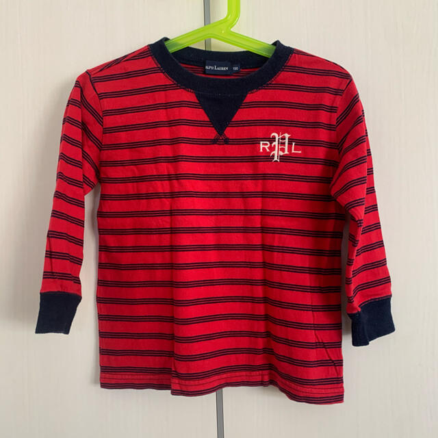 Ralph Lauren(ラルフローレン)のralph lauren キッズ Tシャツ ボーダー キッズ/ベビー/マタニティのキッズ服男の子用(90cm~)(Tシャツ/カットソー)の商品写真