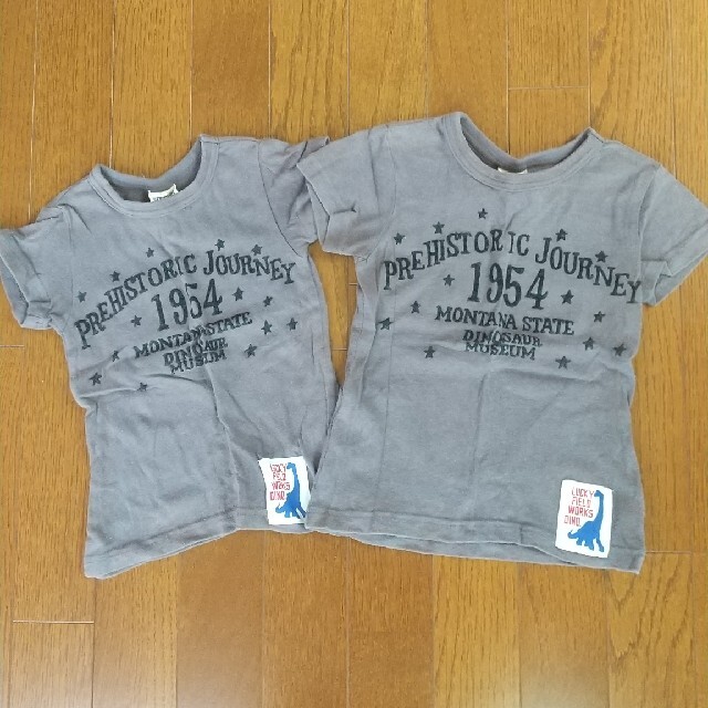 F.O.KIDS(エフオーキッズ)の【お揃いコーデあり♪】恐竜Tシャツ(95cm·110cm)《F.O.KIDS》 キッズ/ベビー/マタニティのキッズ服男の子用(90cm~)(Tシャツ/カットソー)の商品写真