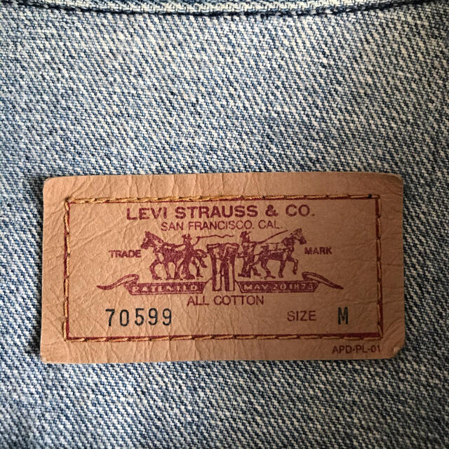 Levi's(リーバイス)のリーバイス デニムジャケット Gジャン メンズのジャケット/アウター(Gジャン/デニムジャケット)の商品写真