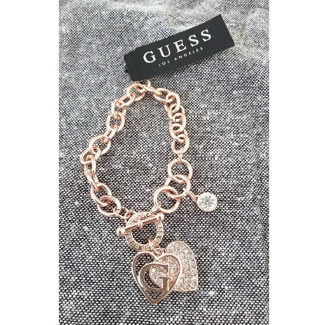 新品 GUESS ブレスレット シャンパンゴールド