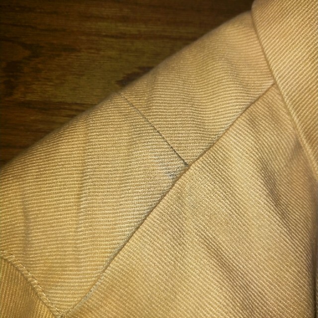 ZARA(ザラ)のスプリングコート　ロングコート　チェスターコート　ベージュ メンズのジャケット/アウター(チェスターコート)の商品写真
