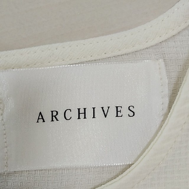 archives(アルシーヴ)のアルエさま専用　ARCHIVES 　半袖トップス レディースのトップス(シャツ/ブラウス(半袖/袖なし))の商品写真