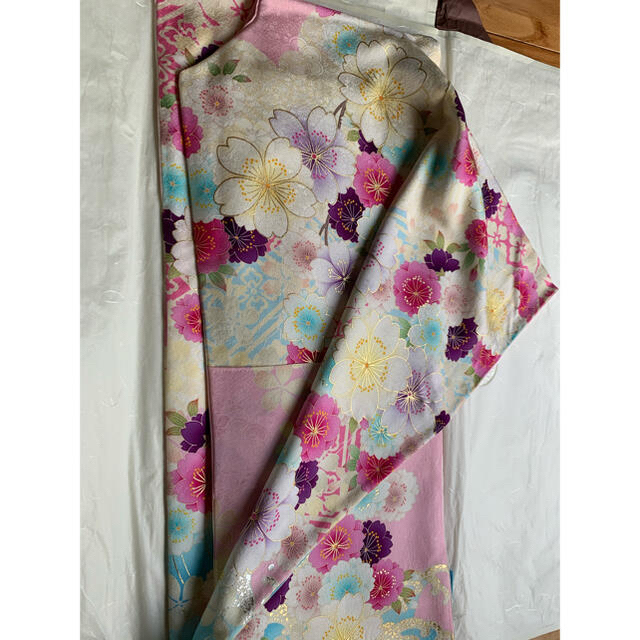 振袖　フルセット　成人式　大島優子着用 レディースの水着/浴衣(振袖)の商品写真