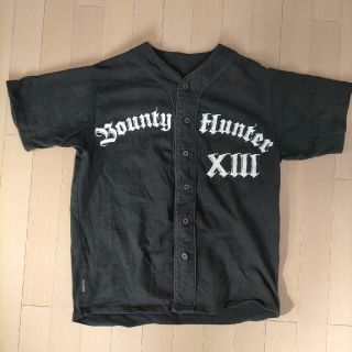 バウンティハンター(BOUNTY HUNTER)のバウンティハンター ベースボールシャツ L ブラック(シャツ)