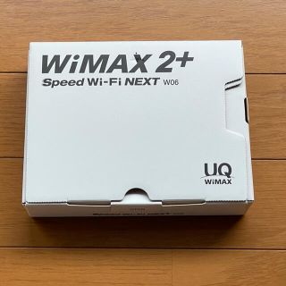 ファーウェイ(HUAWEI)のSpeed Wi-Fi NEXT W06(その他)