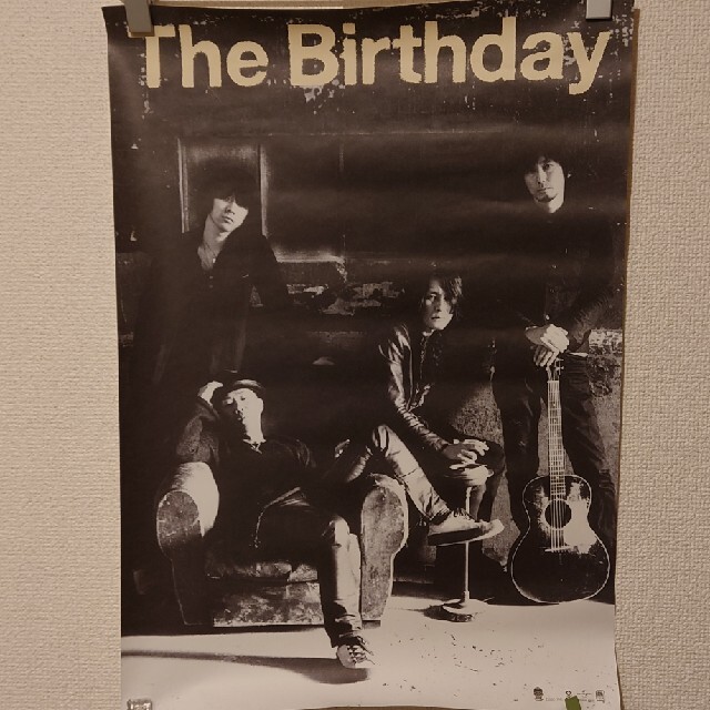 The Birthday モノクロポスター エンタメ/ホビーのコレクション(印刷物)の商品写真