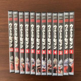 バンダイ(BANDAI)のウルトラセブン DVD 12巻 ブロマイド7枚付き(特撮)