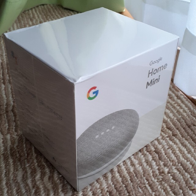 Google(グーグル)のGoogle Home Mini スマホ/家電/カメラのオーディオ機器(スピーカー)の商品写真